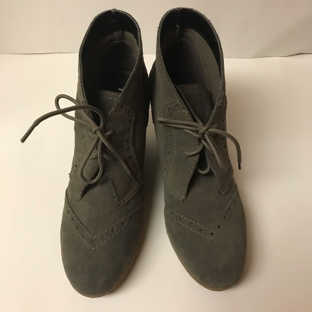 MIA oxford lace up "Pampa" wedges